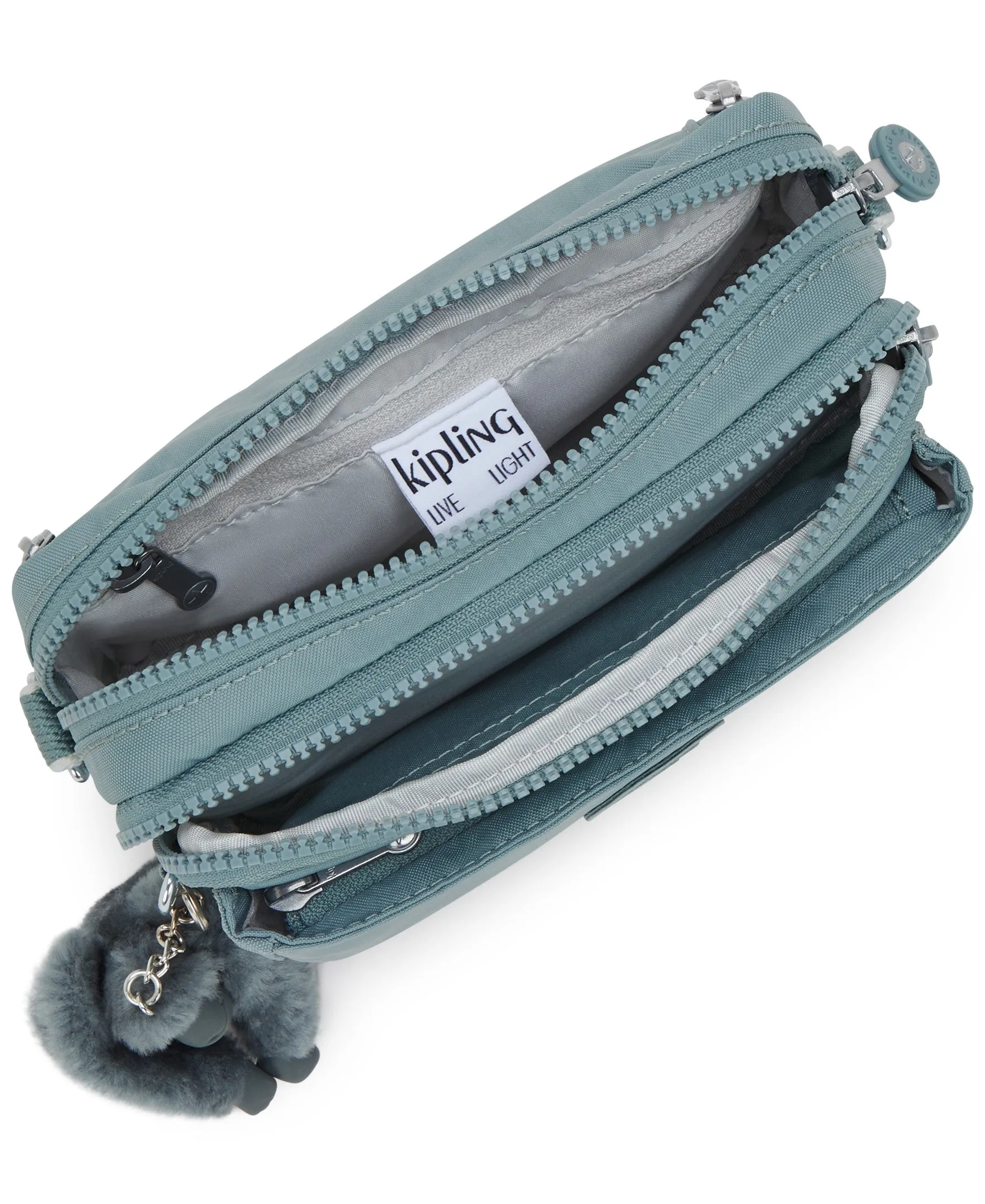Kipling Abanu Multi Convertible Crossbody Bag - Relaxed Grey