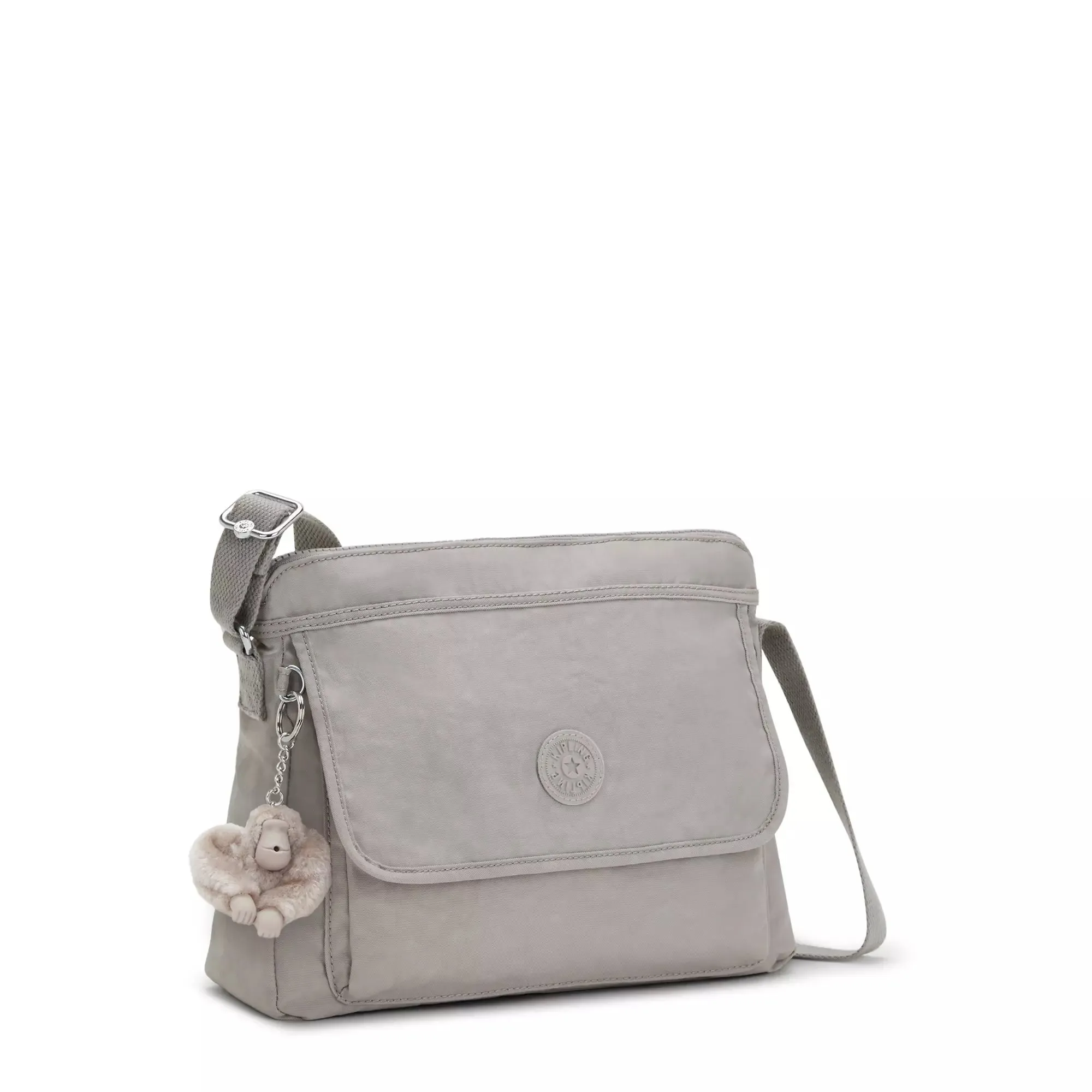 Kipling Aisling Crossbody Bag - Grey Gris