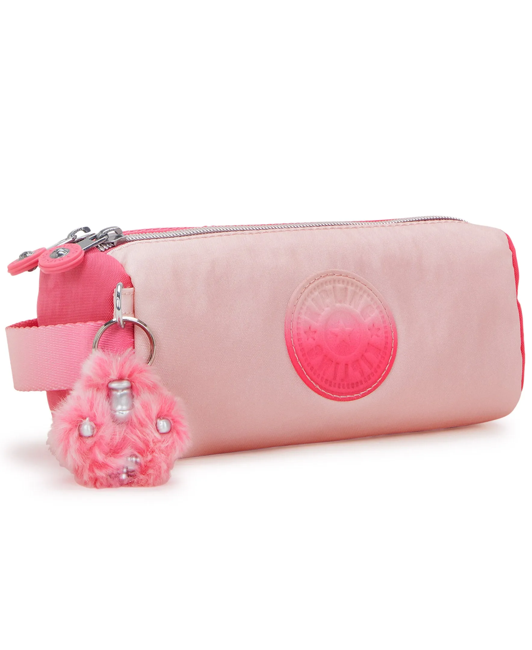 Kipling Allie Pencil Case - Blush Met Bl