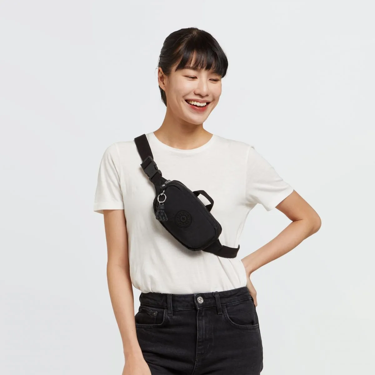 Kipling Alys Waist Pack - Black Noir