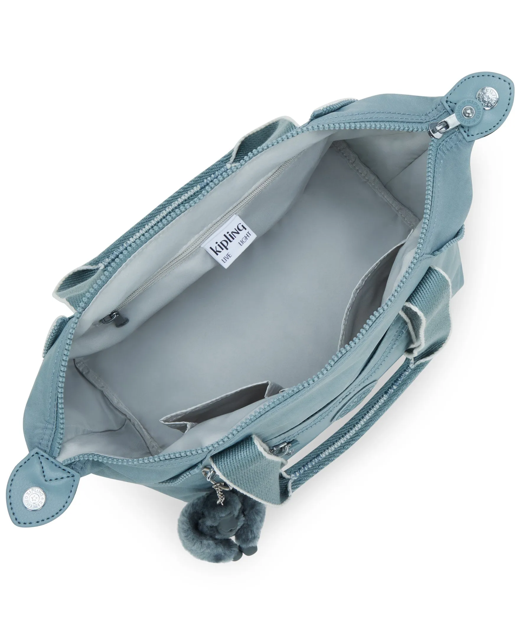 Kipling Art Mini Shoulder Bag - Relaxed Grey