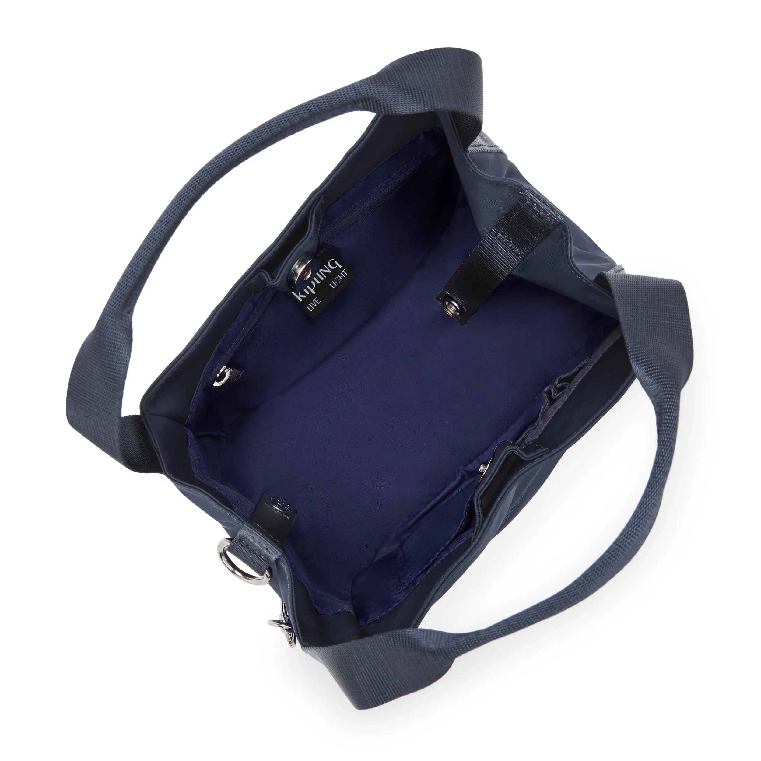 Kipling Bahar Satin Shoulder Bag - Endless Blue F24