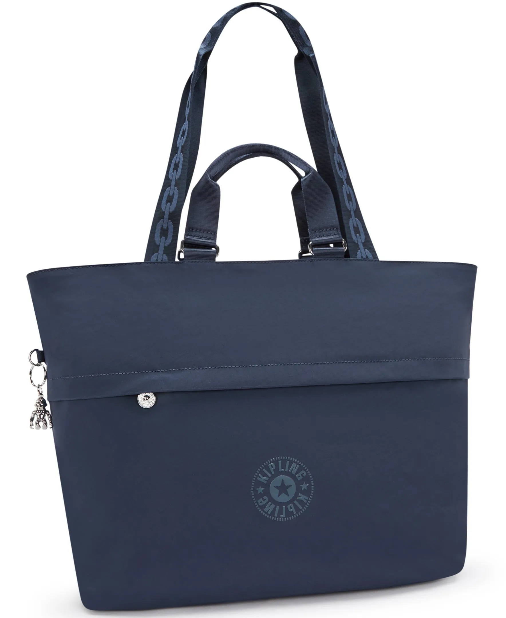 Kipling Charleen Satin 15" Laptop Tote Bag - Endless Blue F24
