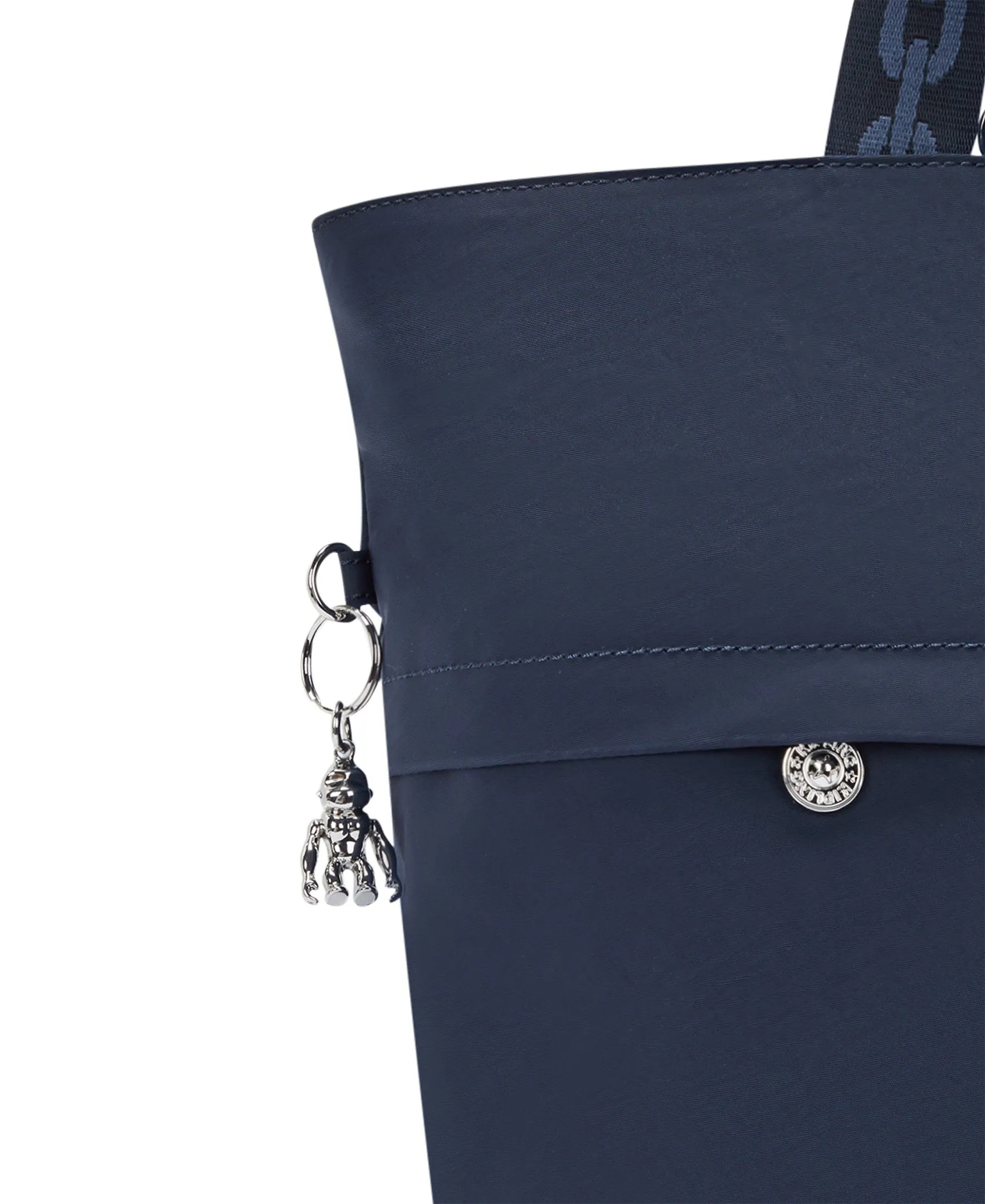 Kipling Charleen Satin 15" Laptop Tote Bag - Endless Blue F24