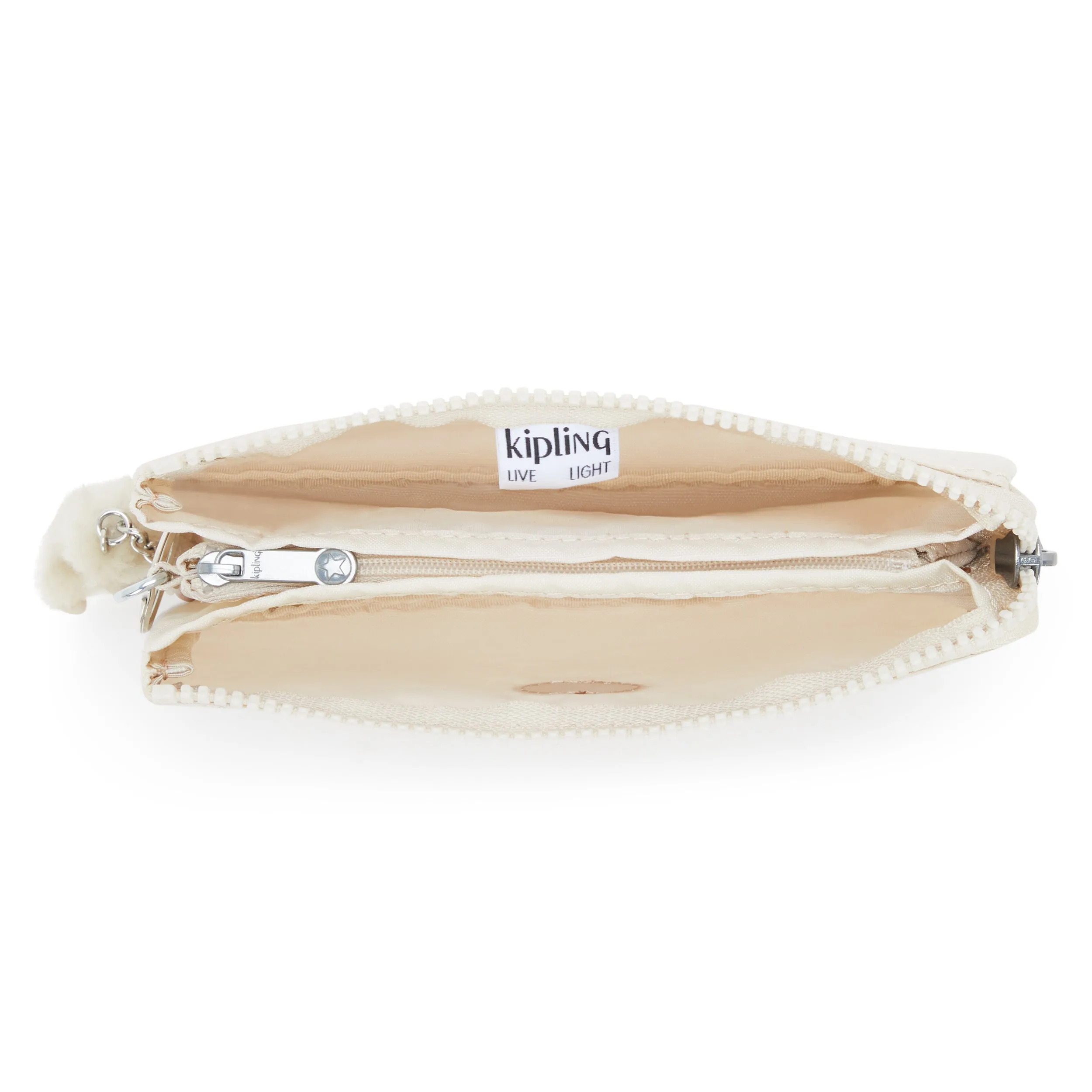 Kipling Creativity Large Pouch - Hideaway Beige