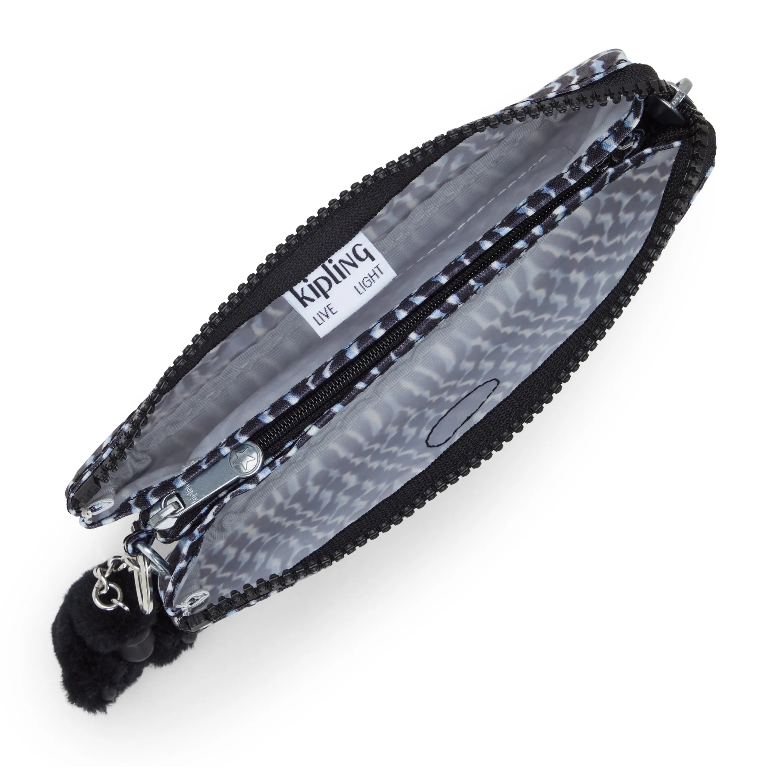 Kipling Creativity Large Printed Pouch - Holiday Waves