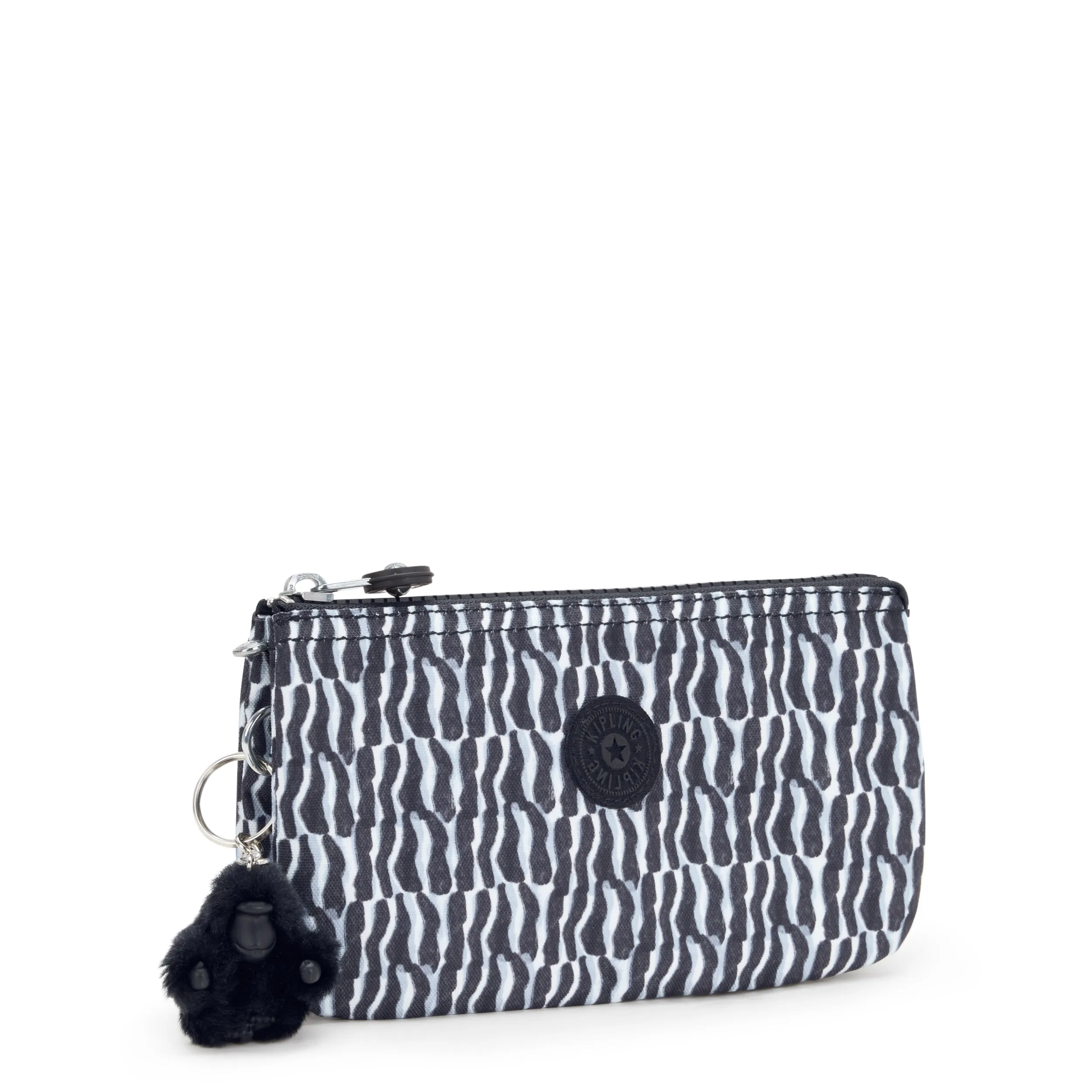 Kipling Creativity Large Printed Pouch - Holiday Waves