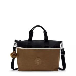 Kipling Elida Shoulder Bag - Dry Laurel Bl M