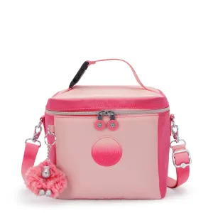 Kipling Graham Lunch Bag - Blush Met Bl