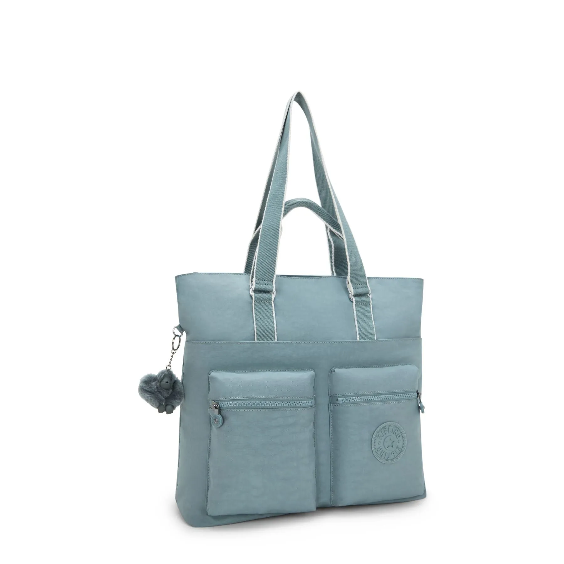 Kipling India 16" Laptop Tote Bag - Relaxed Grey