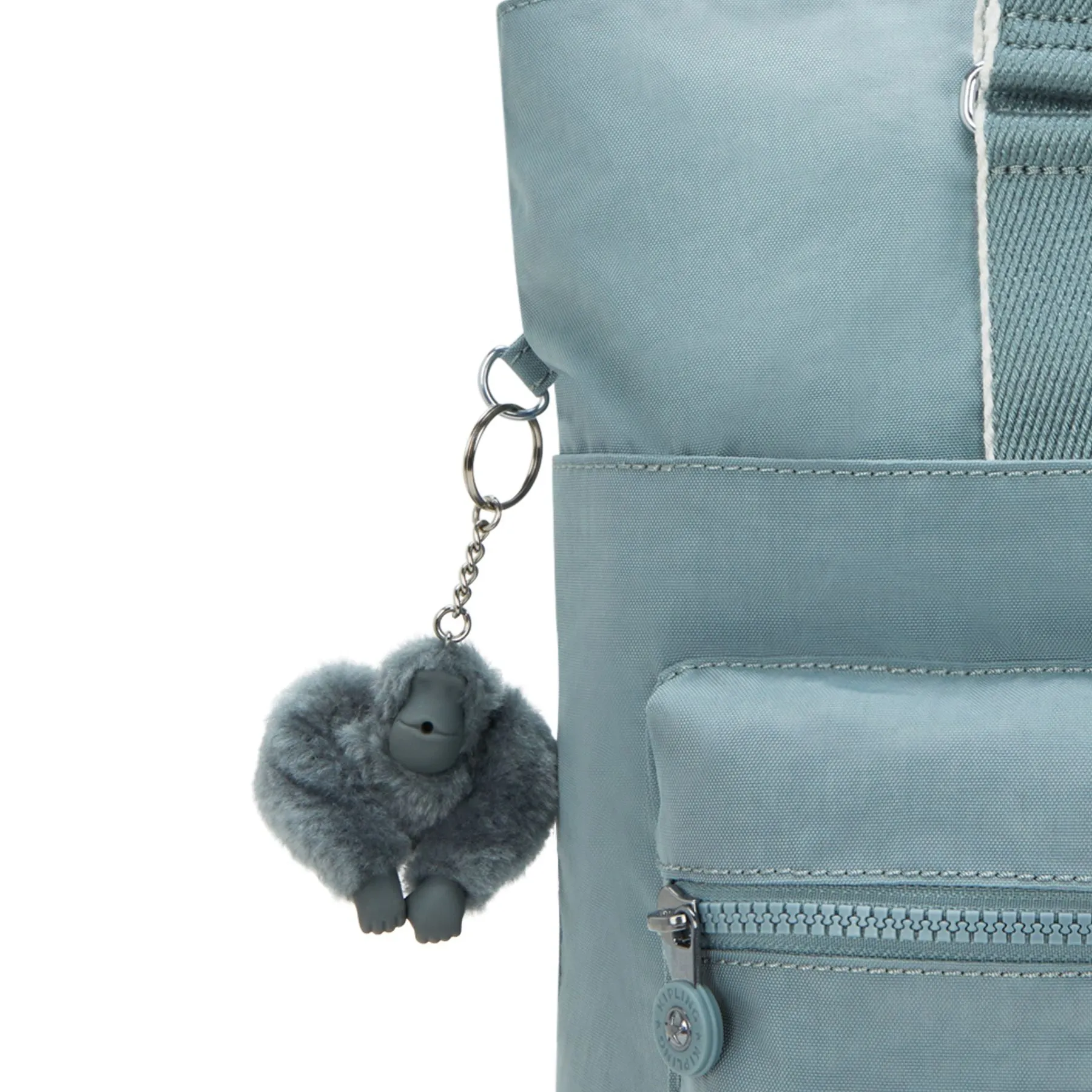 Kipling India 16" Laptop Tote Bag - Relaxed Grey