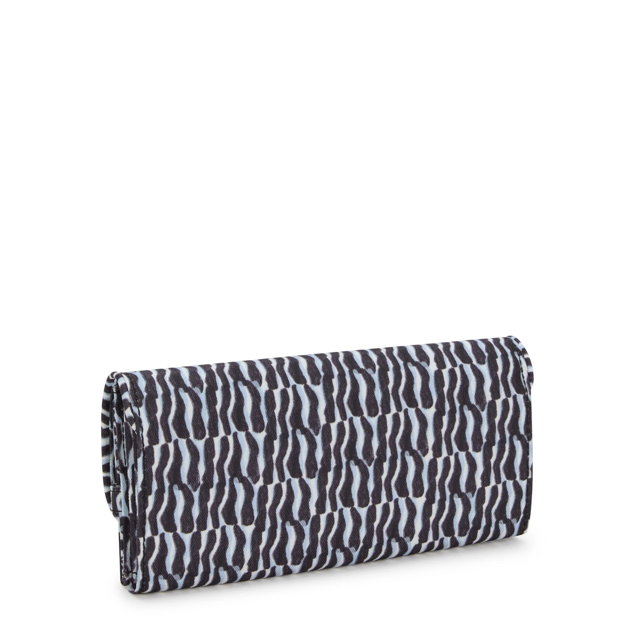 Kipling Money Land Printed Snap Wallet - Holiday Waves