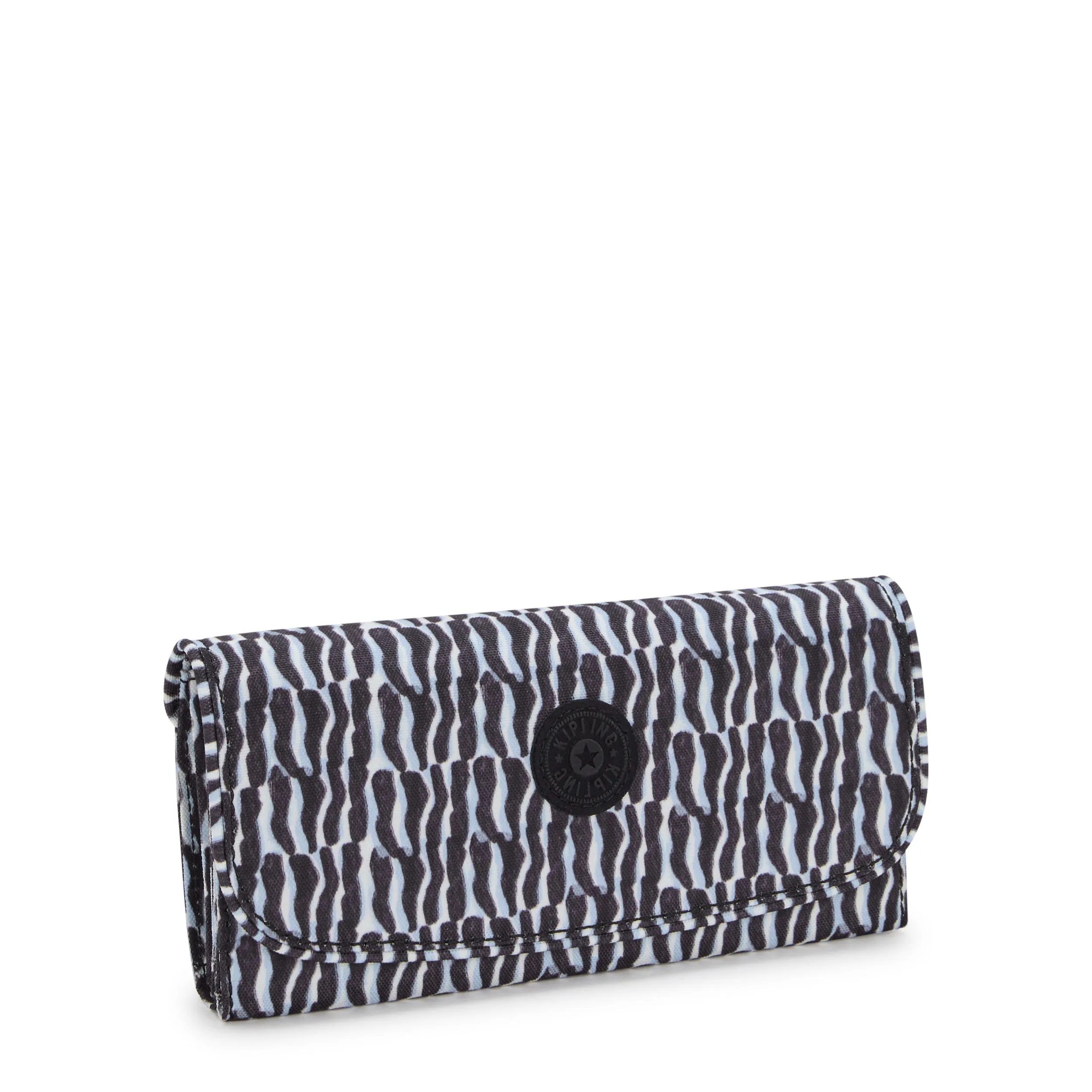 Kipling Money Land Printed Snap Wallet - Holiday Waves