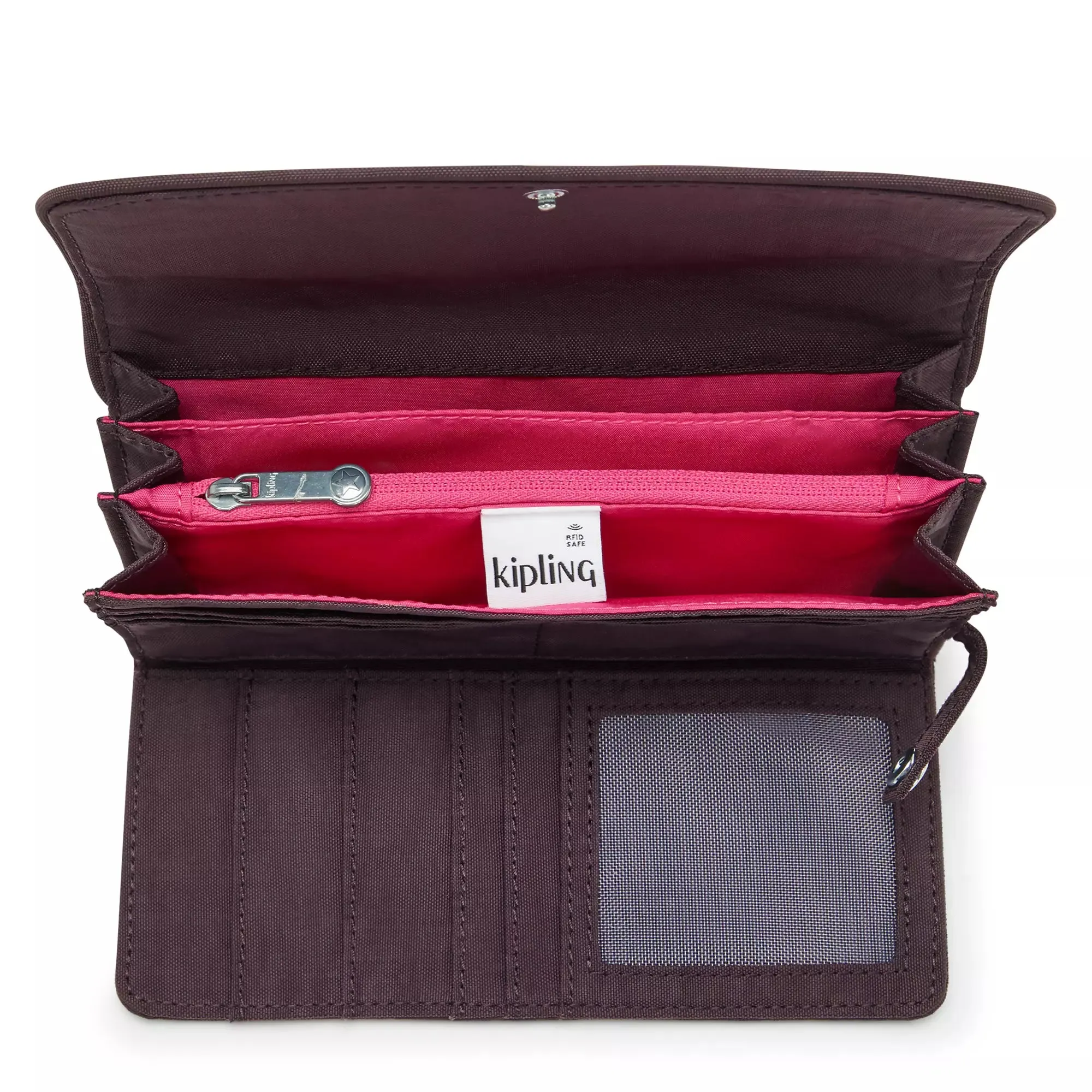 Kipling Money Land Snap Wallet - Ultimate Plum