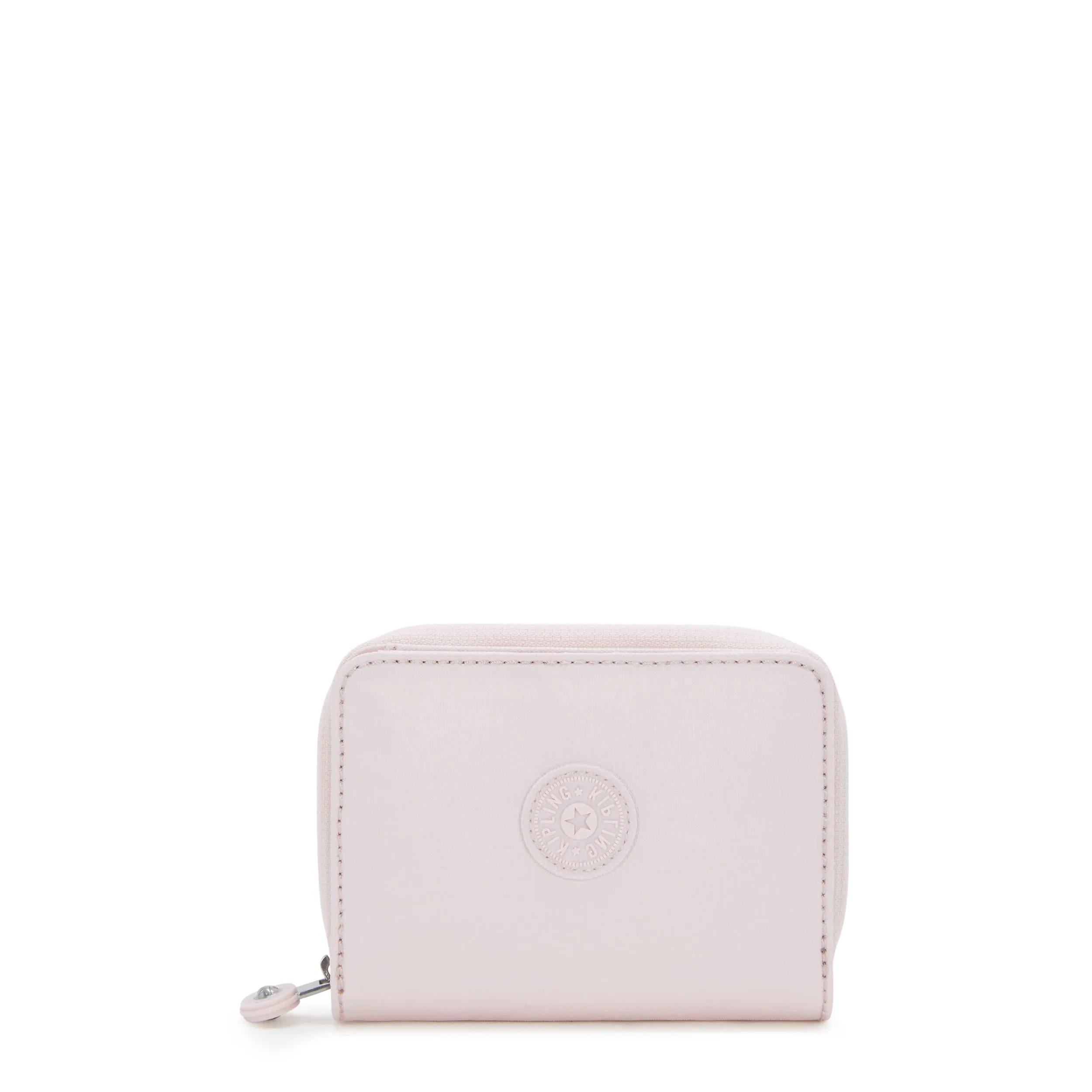 Kipling Money Love Small Metallic Wallet - Pink Shine