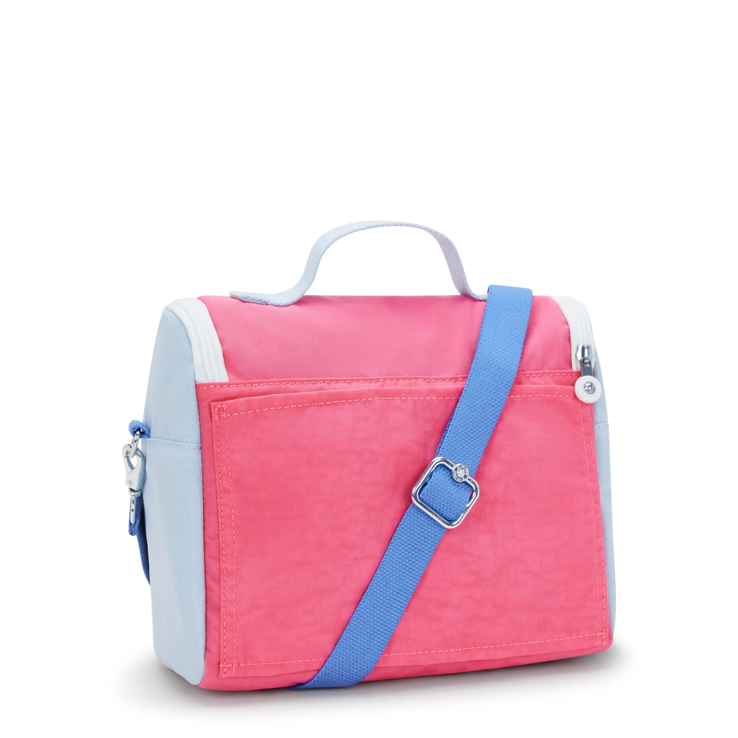 Kipling New Kichirou Lunch Bag - Happy Pink Mix