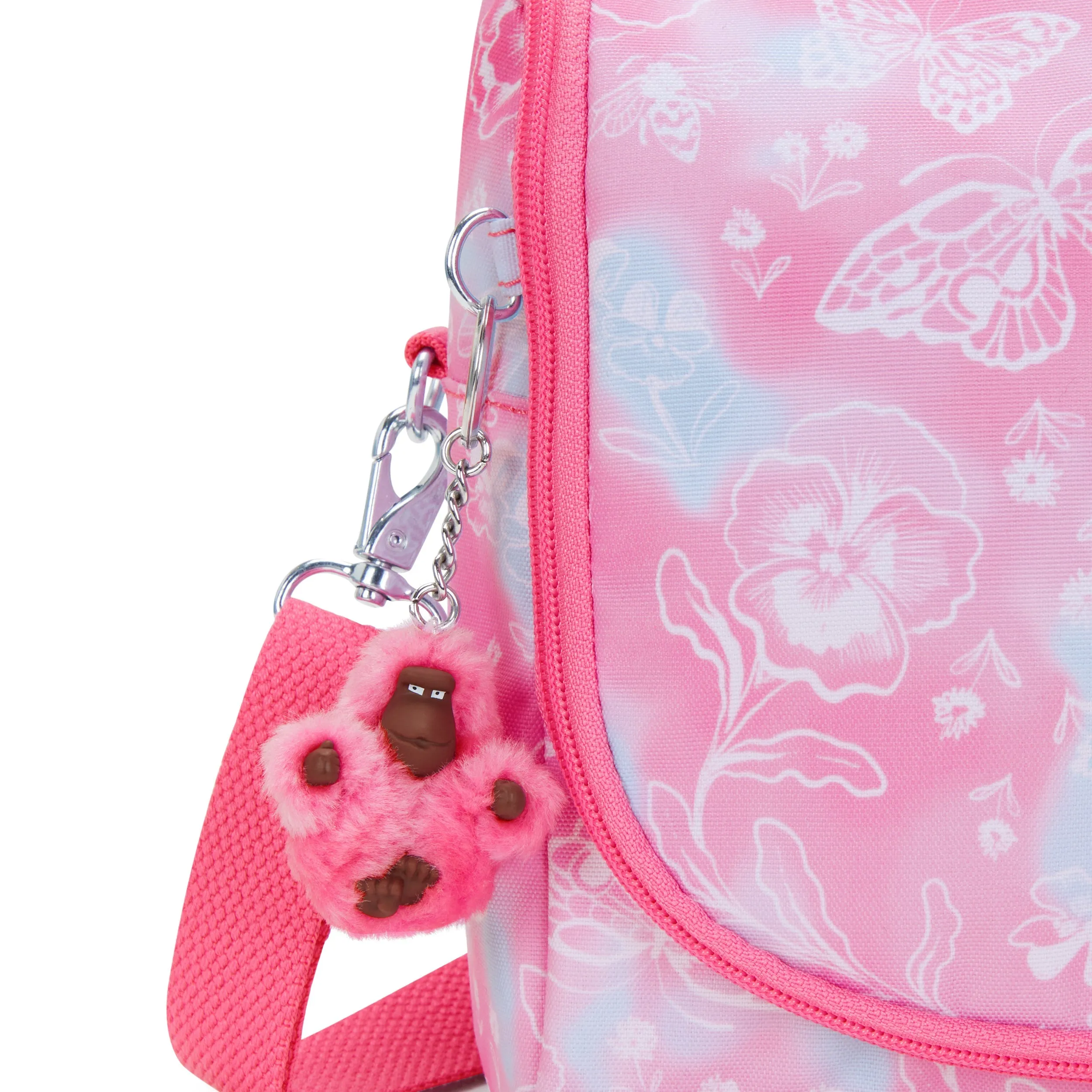 Kipling New Kichirou Printed Lunch Bag - Garden Clouds