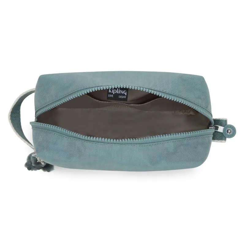 Kipling Parac Small Toiletry Bag - Relaxed Grey