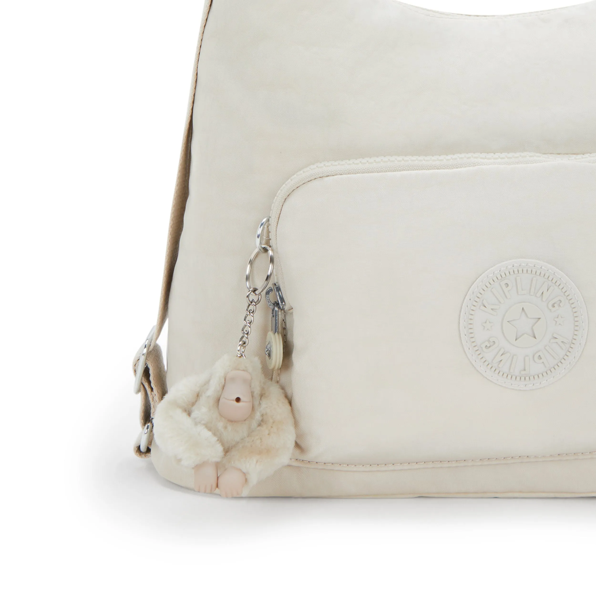 Kipling Yenna Convertible Shoulder Bag Backpack - Hideaway Beige