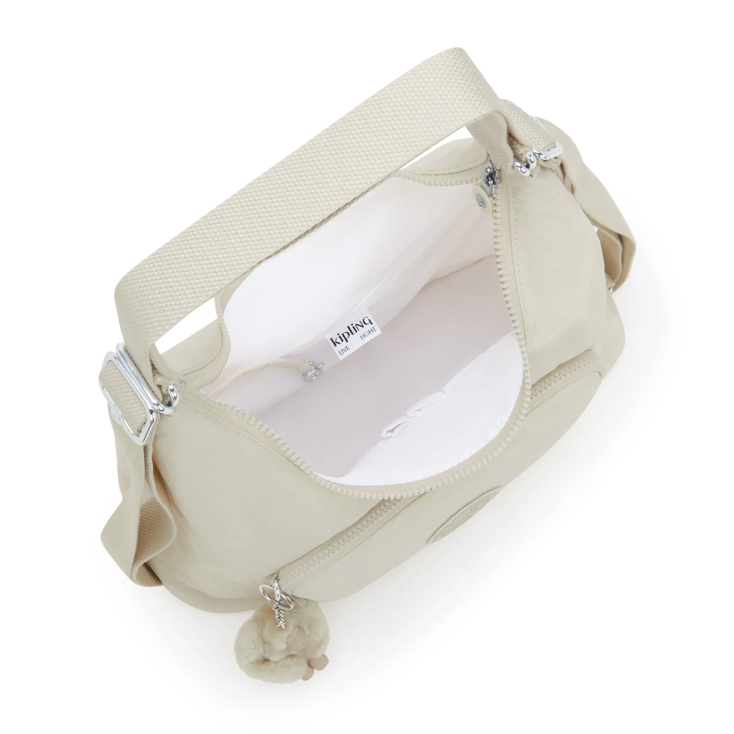 Kipling Yenna Convertible Shoulder Bag Backpack - Hideaway Beige