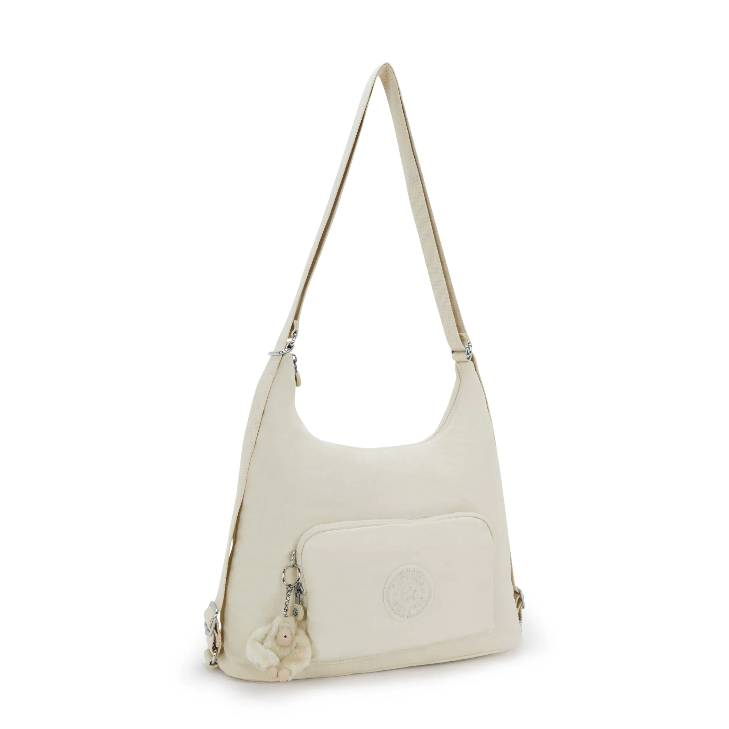 Kipling Yenna Convertible Shoulder Bag Backpack - Hideaway Beige