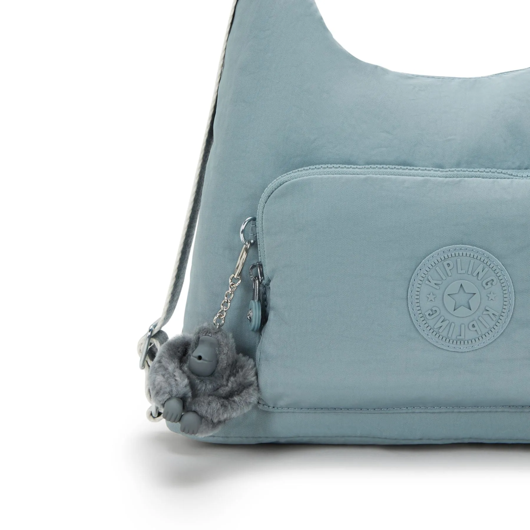 Kipling Yenna Convertible Shoulder Bag Backpack - Relaxed Grey