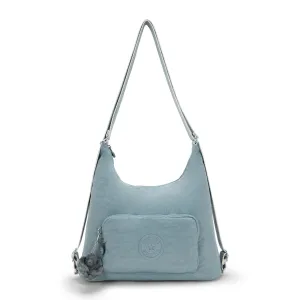 Kipling Yenna Convertible Shoulder Bag Backpack - Relaxed Grey