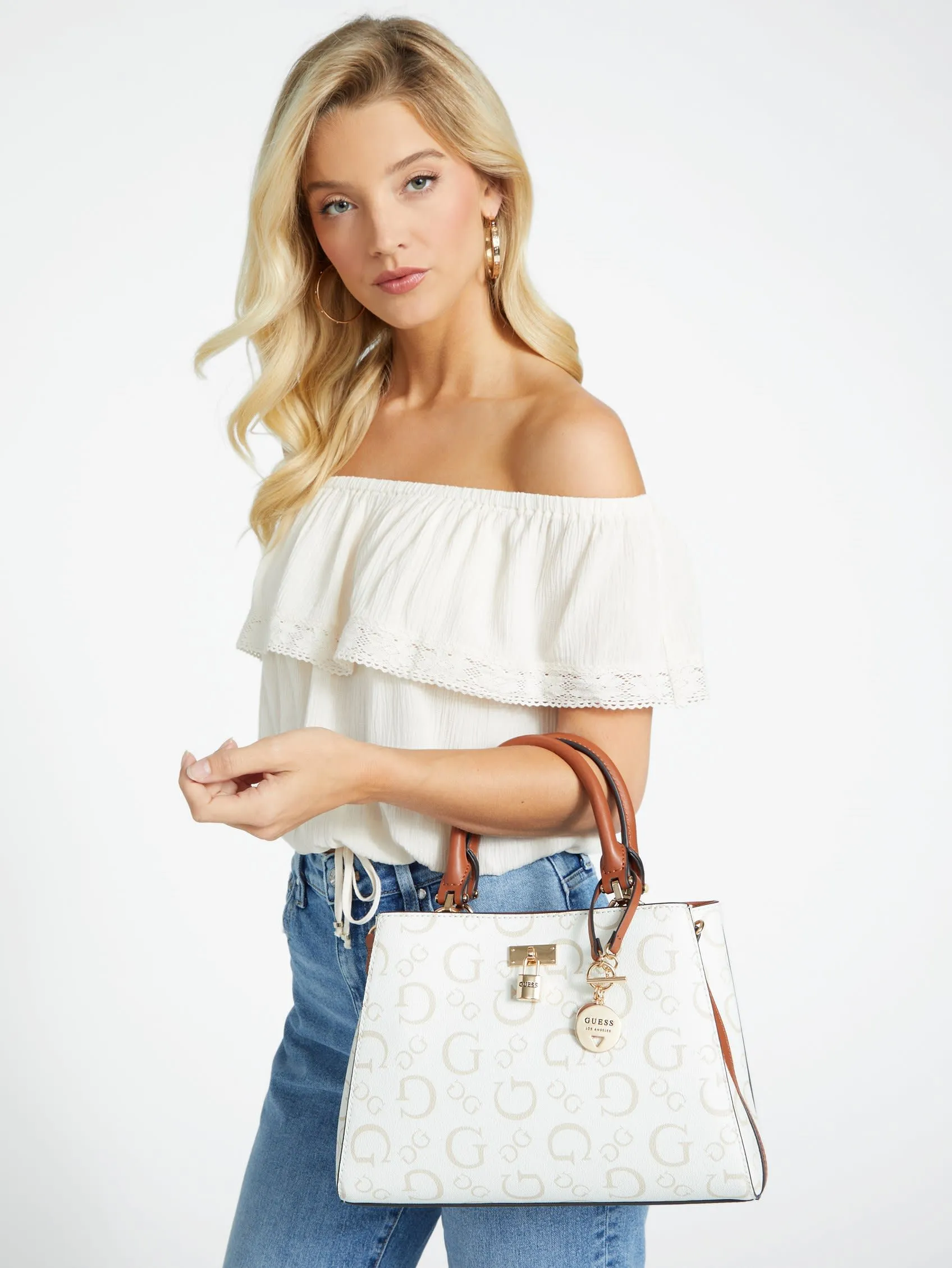 Kittredge Faux-Leather Satchel