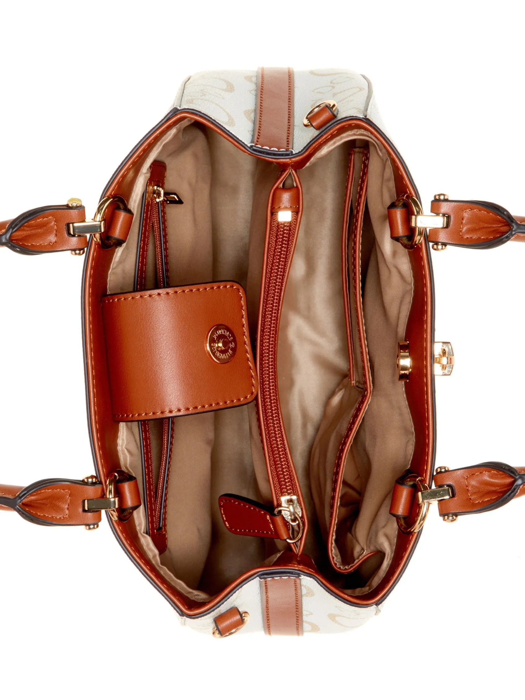 Kittredge Faux-Leather Satchel
