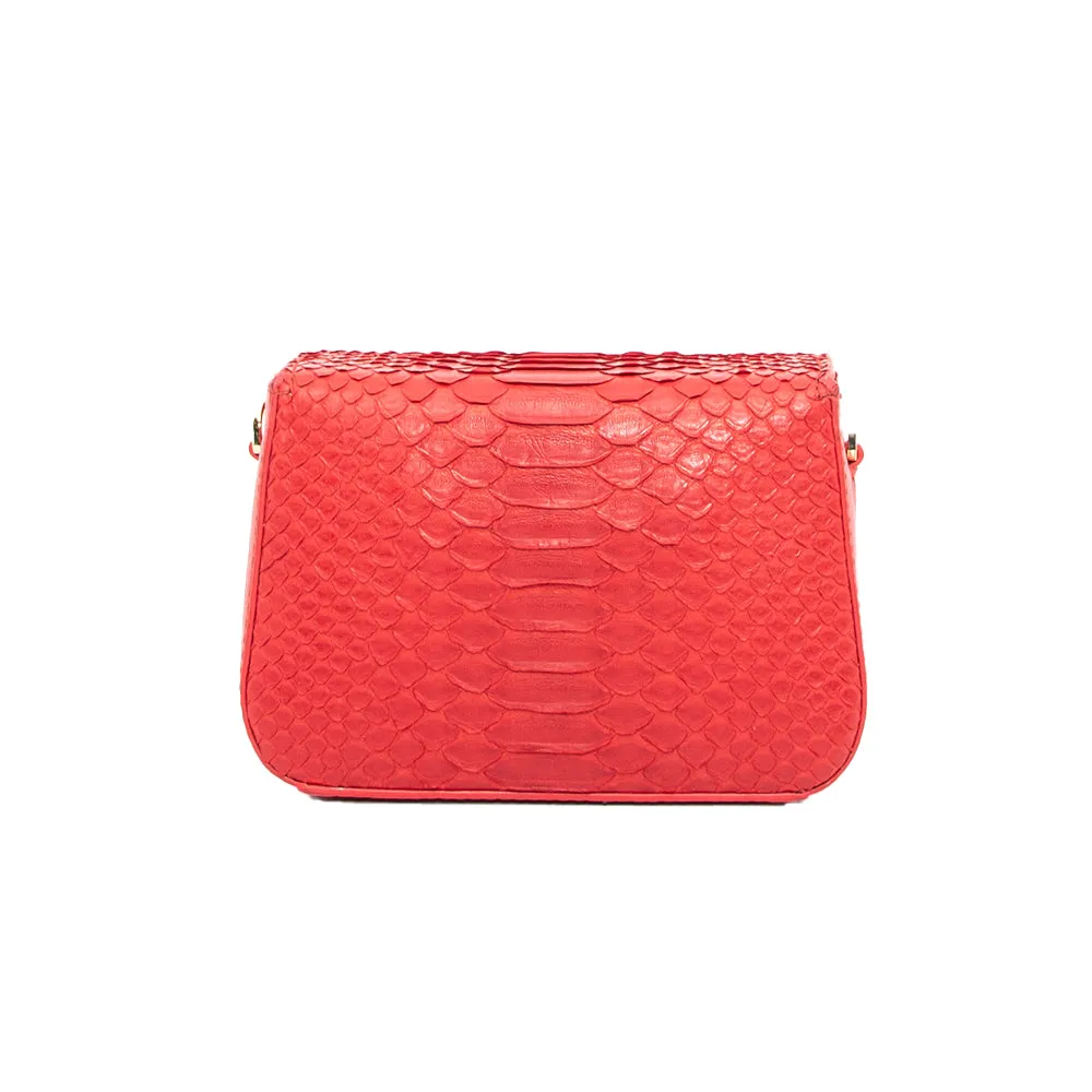 Kyra Claire Red White Pocket Bag Basic