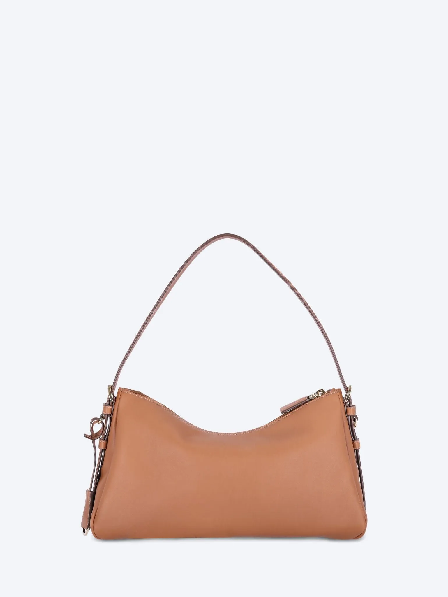 Large leather shoulder bag