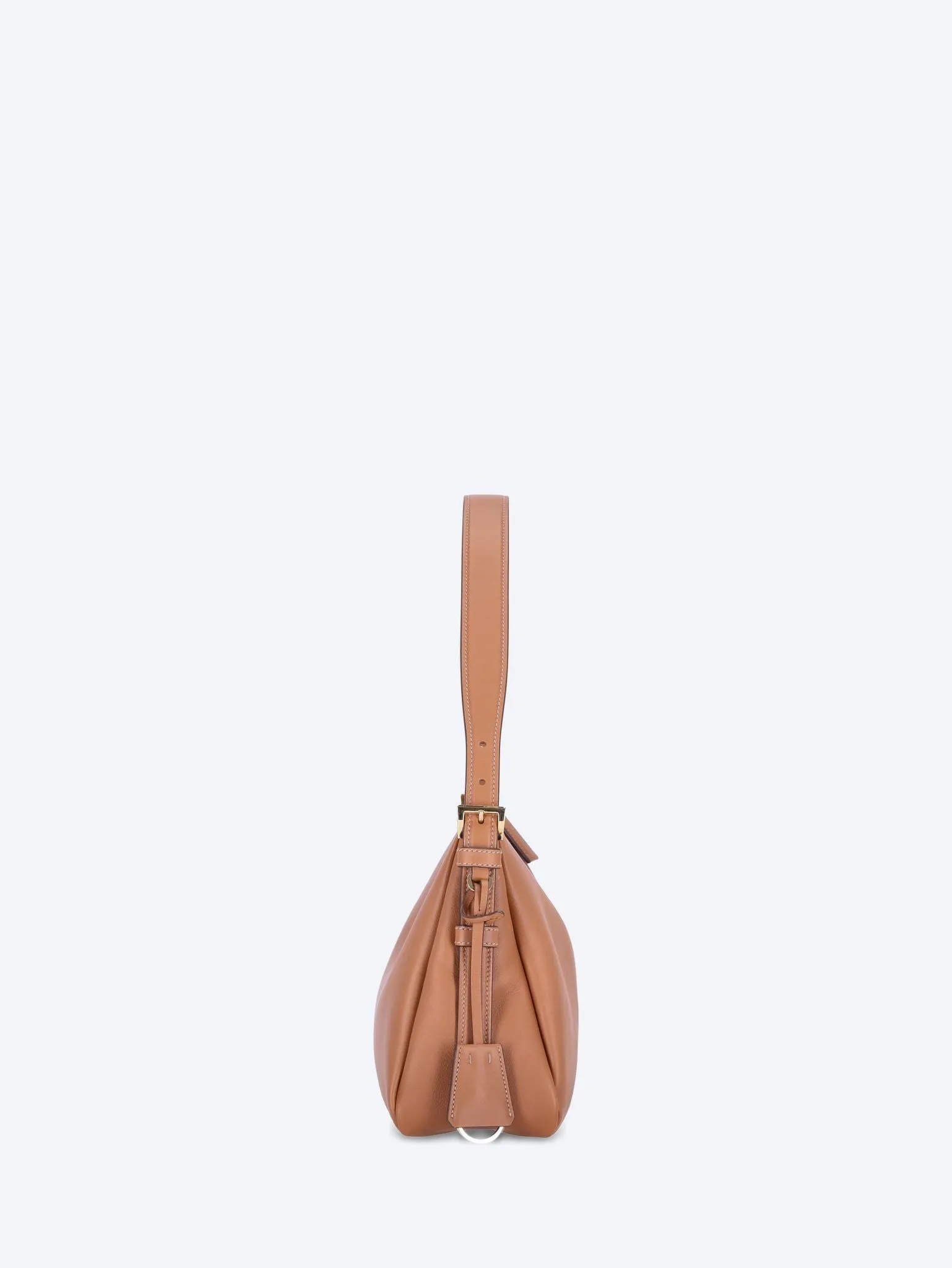 Large leather shoulder bag