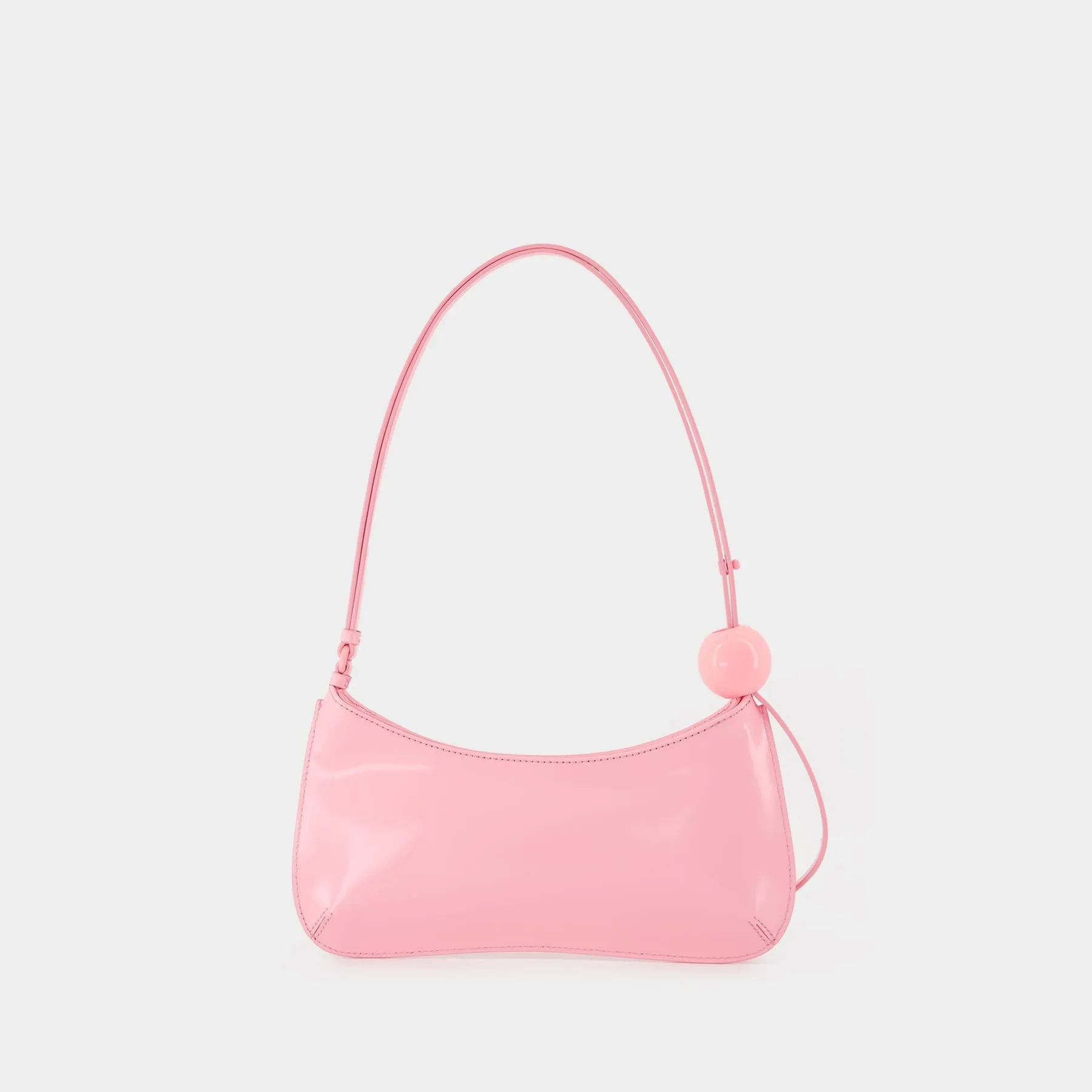 Le Bisou Perle Shoulder Bag - Jacquemus - Leather - Pink