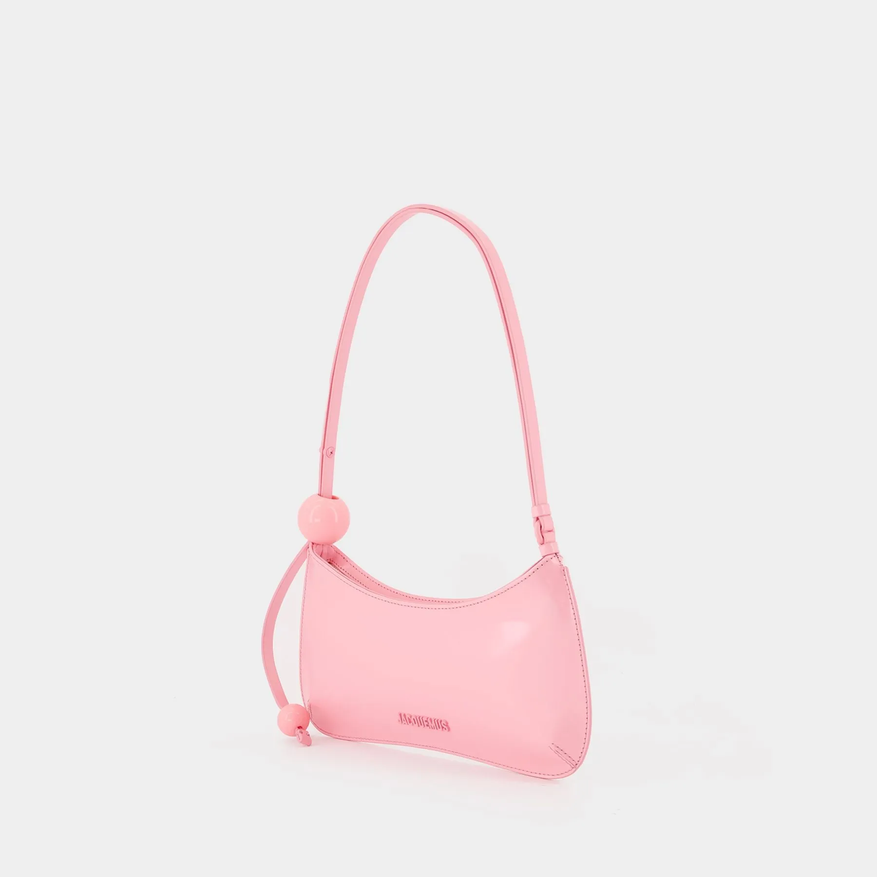 Le Bisou Perle Shoulder Bag - Jacquemus - Leather - Pink