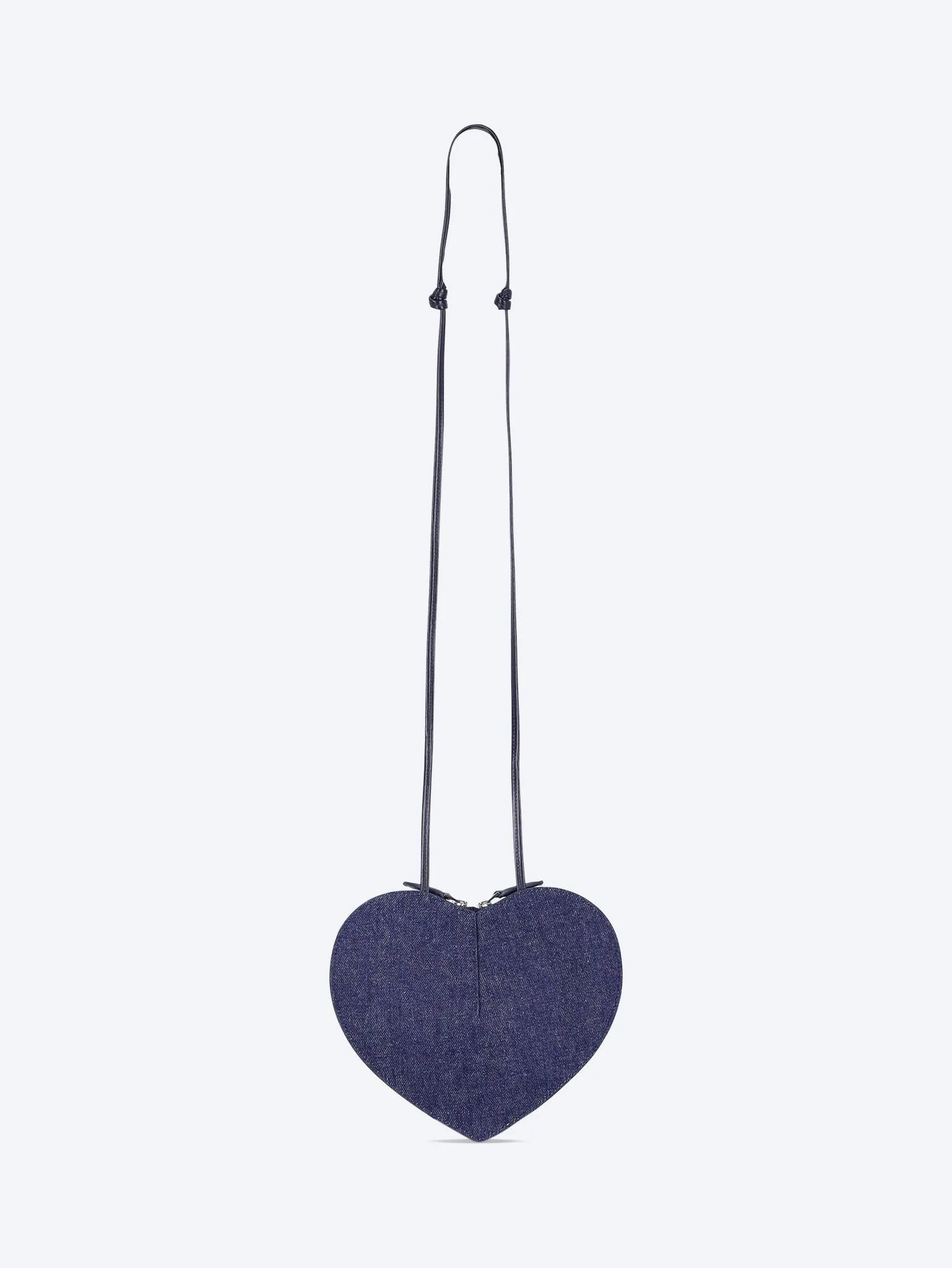 Le cœur denim shoulder bag