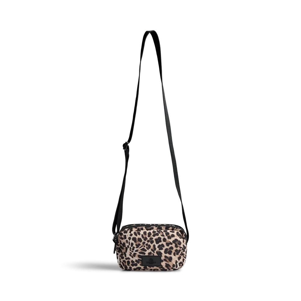 LessMBG Leopard Crossbody Bag, Recycled