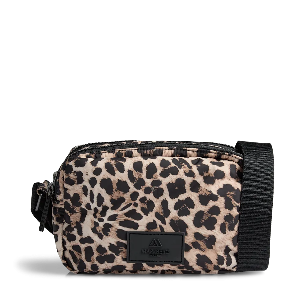 LessMBG Leopard Crossbody Bag, Recycled