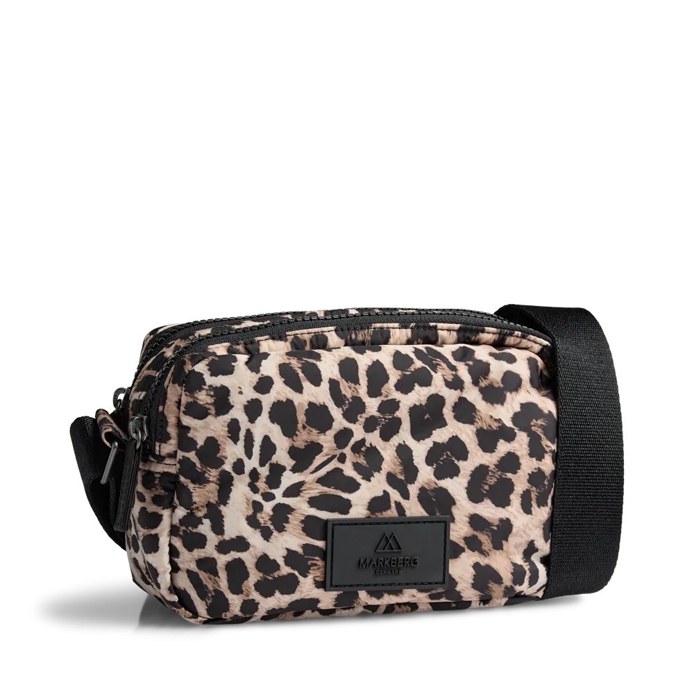 LessMBG Leopard Crossbody Bag, Recycled