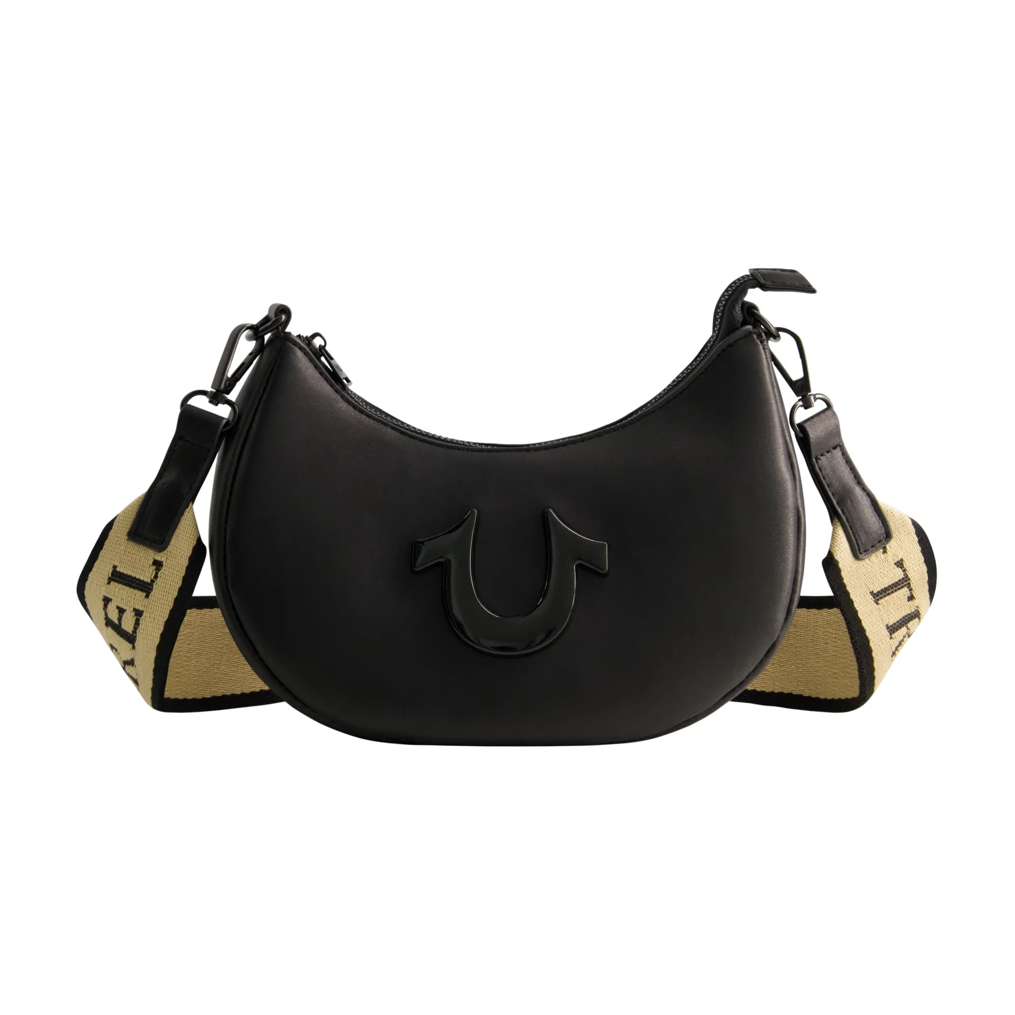 LOGO STRAP CRESCENT HOBO