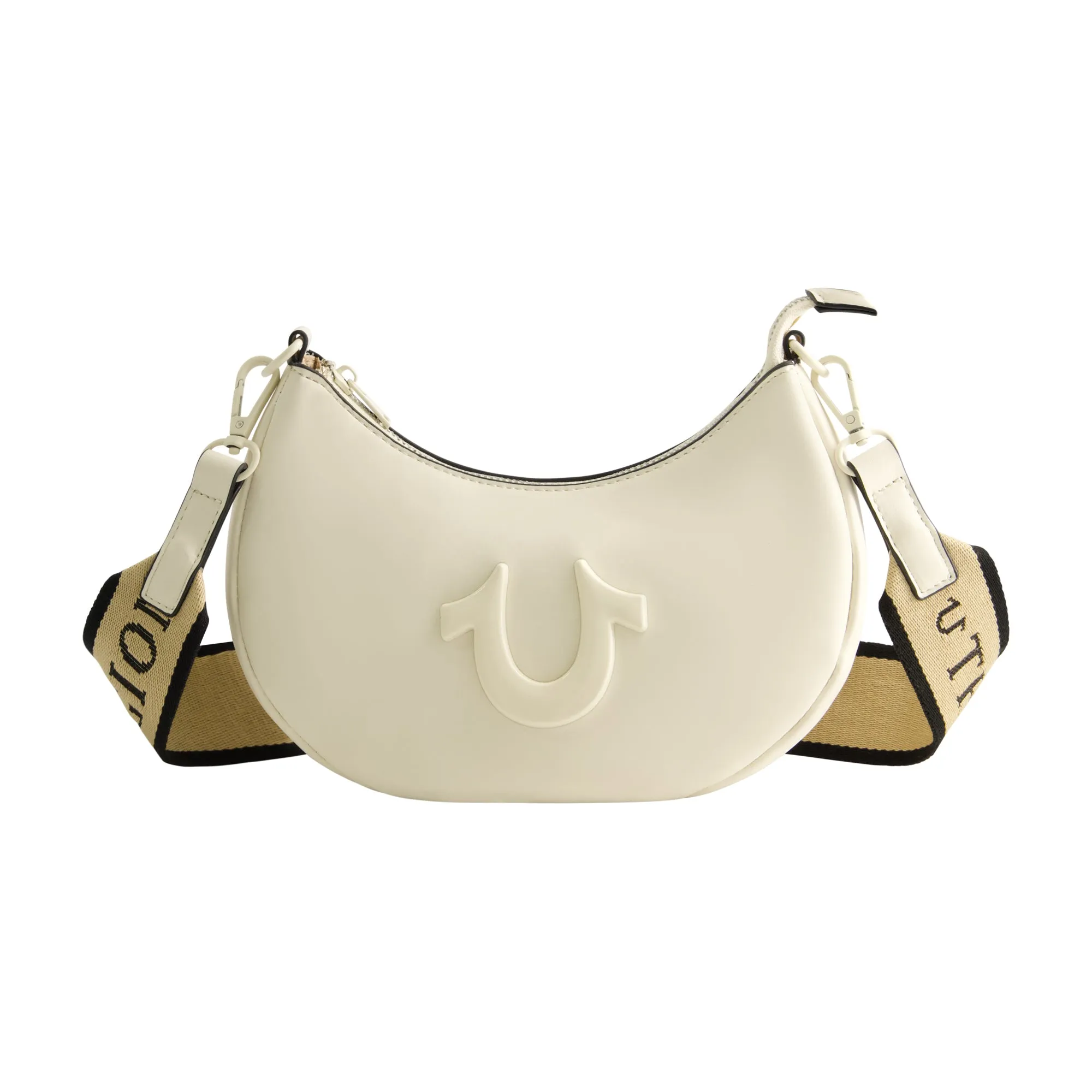 LOGO STRAP CRESCENT HOBO