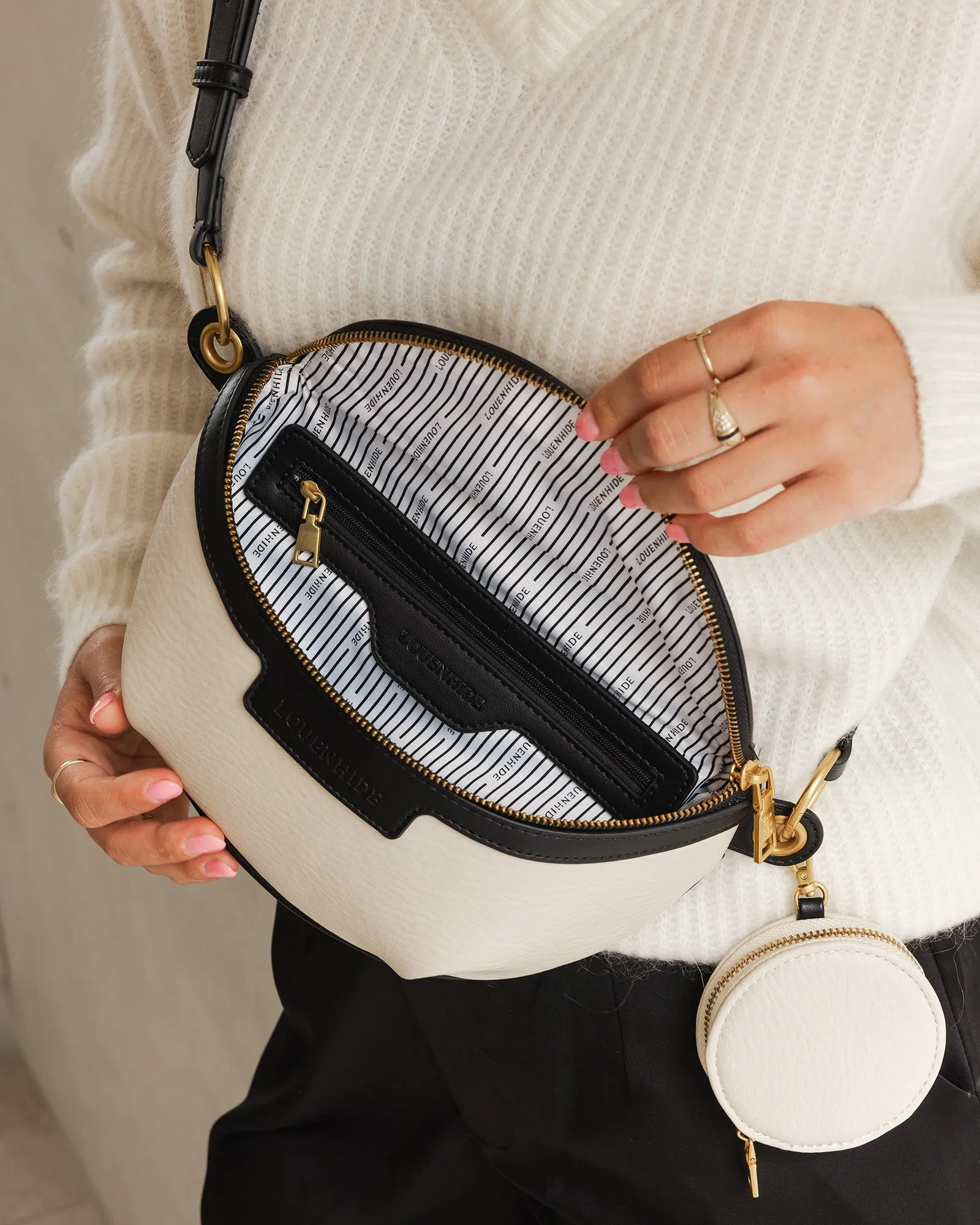 Louenhide Joey Sling Bag Oyster