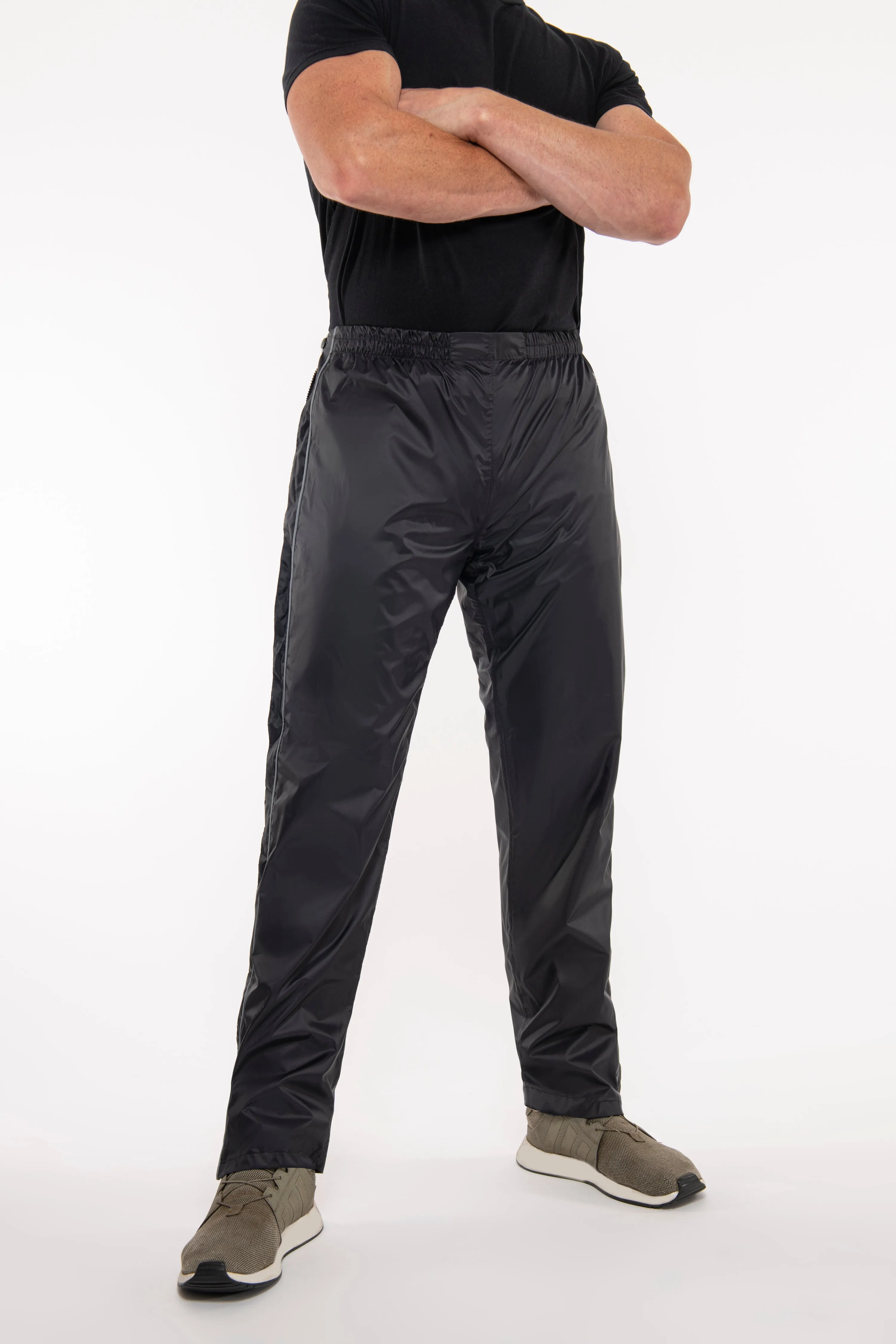 Mac In A Sac Full Zip 2 Packable Overtrouser - Neon Yellow