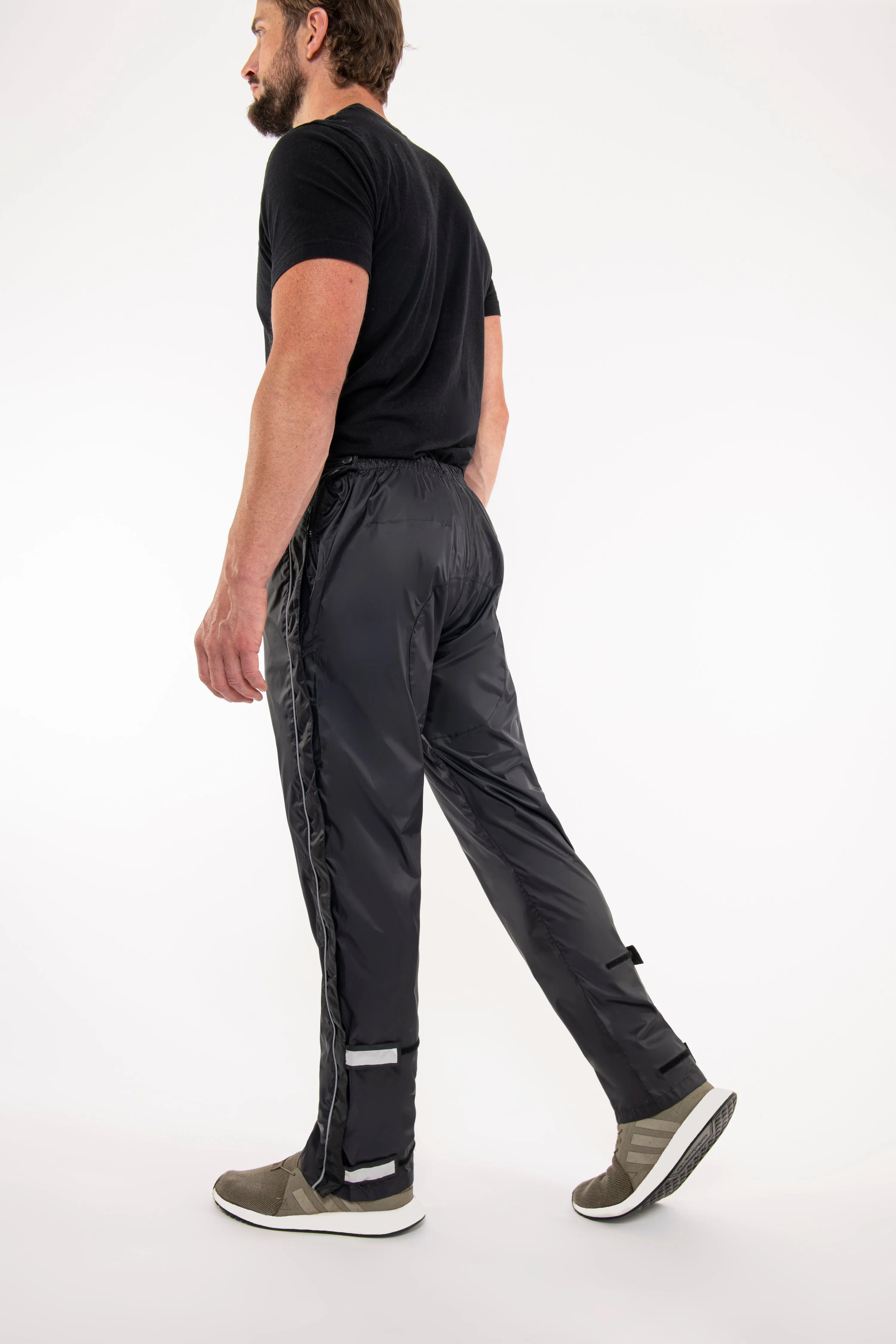 Mac In A Sac Full Zip 2 Packable Overtrouser - Neon Yellow