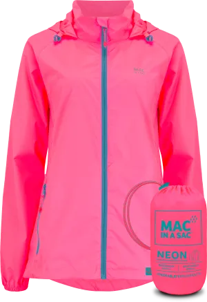 Mac In A Sac NEON 2 Jacket - Neon Pink