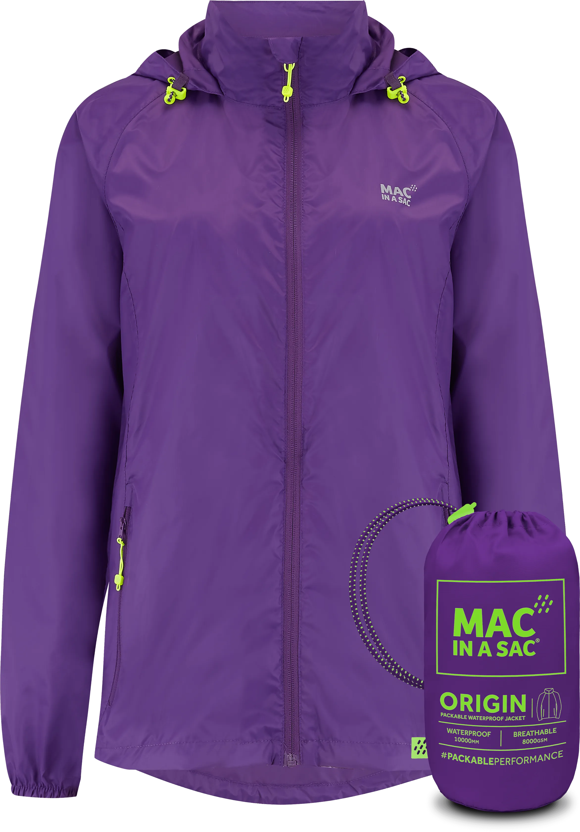 Mac In A Sac ORIGIN 2 Jacket - Purple
