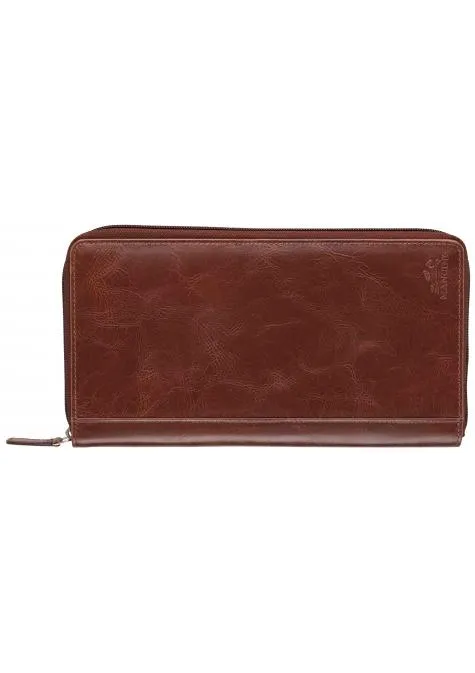 Mancini CASABLANCA RFID Secure Deluxe Passport / Travel Organizer