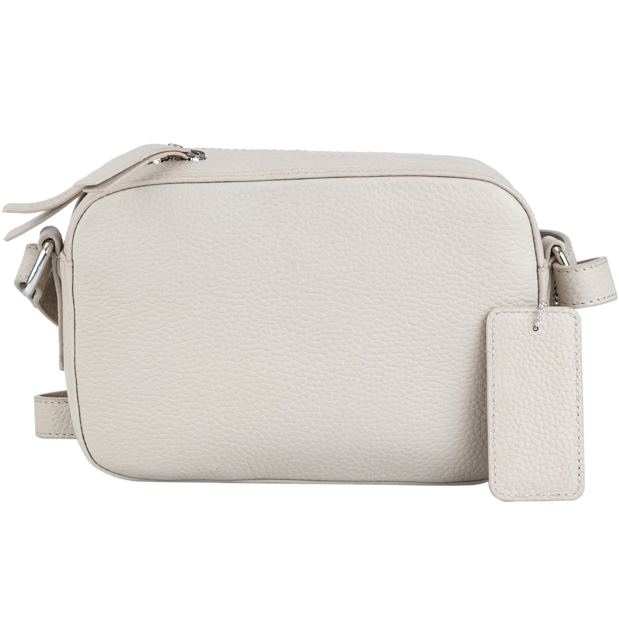 Mancini Pebbled Clara Small Crossbody Bag