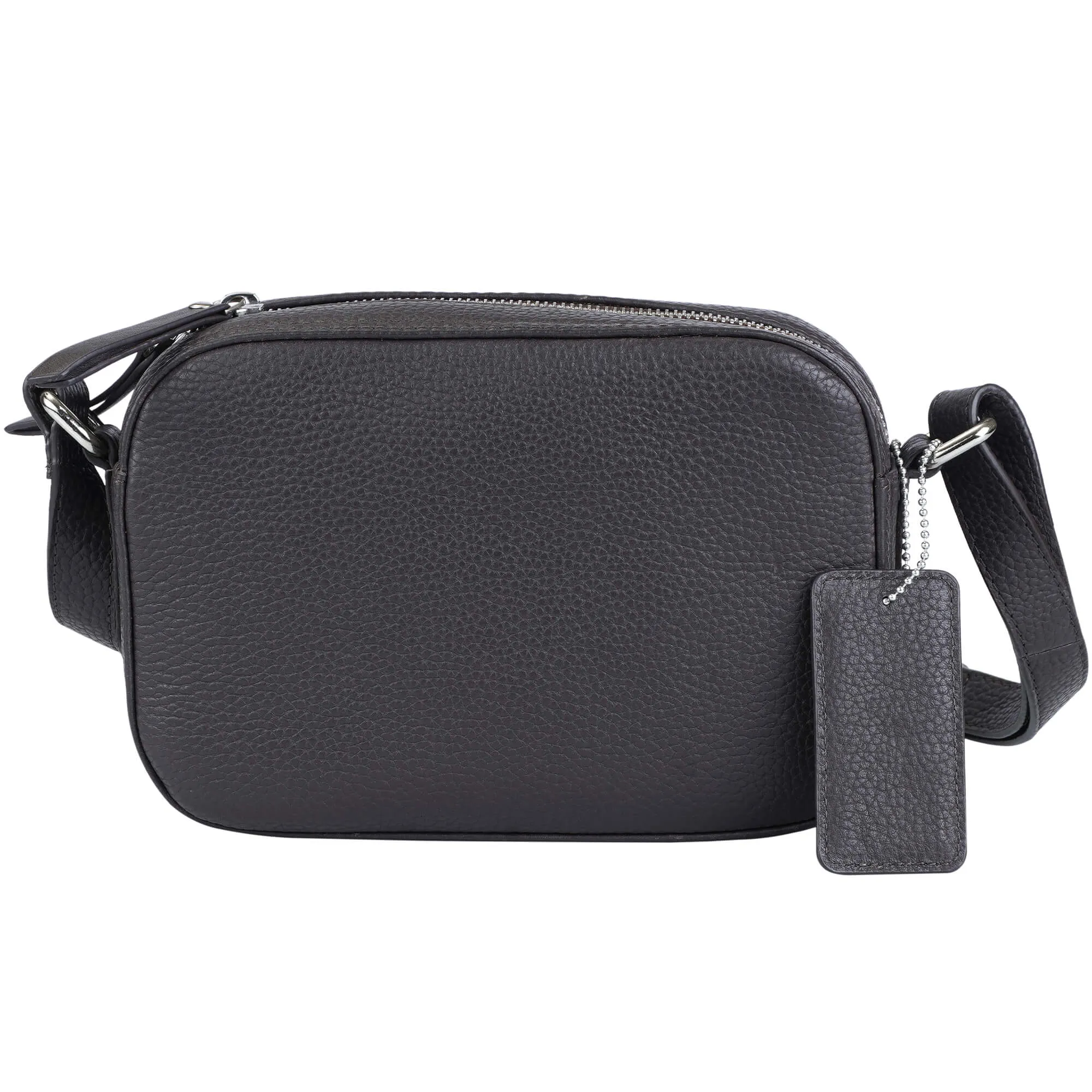 Mancini Pebbled Clara Small Crossbody Bag