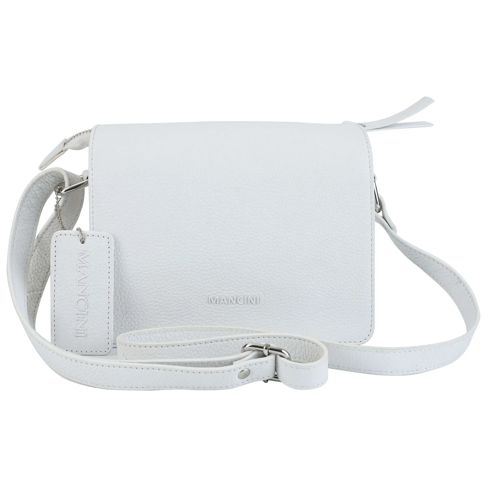 Mancini Pebbled Connie Small Crossbody Handbag