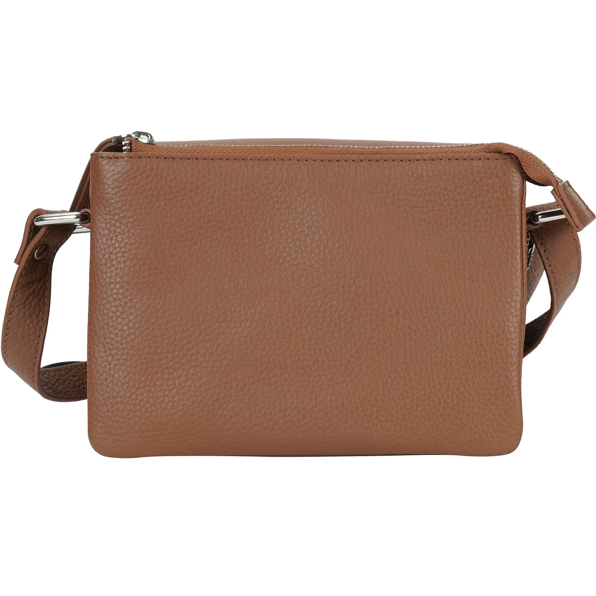Mancini Pebbled Connie Small Crossbody Handbag